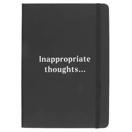 Inappropriate Notebook | 200 Page Cheeky Lined Journal Faire Ziya Blue