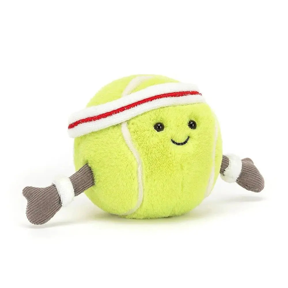Jellycat Amuseable Sports Tennis Ball – The 3.5" Sweatband Superstar Jellycat Ziya Blue