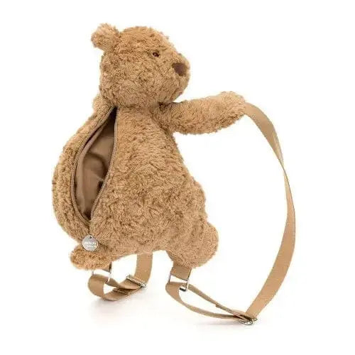 Jellycat Bartholomew Bear Backpack – The 12" Toffee Travel Buddy Jellycat Ziya Blue