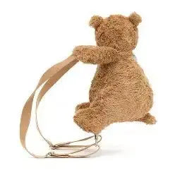 Jellycat Bartholomew Bear Backpack – The 12" Toffee Travel Buddy Jellycat Ziya Blue