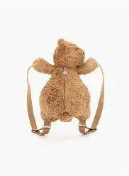 Jellycat Bartholomew Bear Backpack – The 12" Toffee Travel Buddy Jellycat Ziya Blue