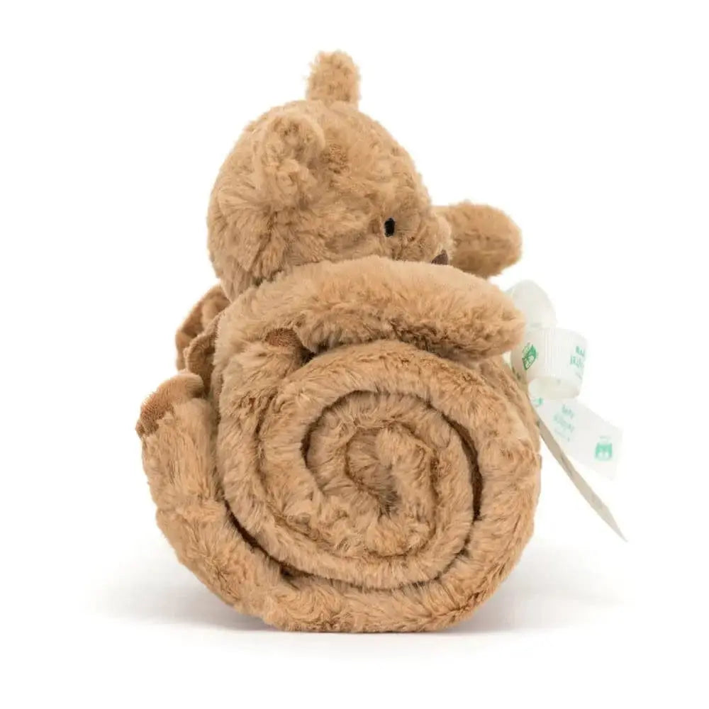 Jellycat Bartholomew Bear Blankie – The 22" Toffee-Soft Hug Jellycat Ziya Blue
