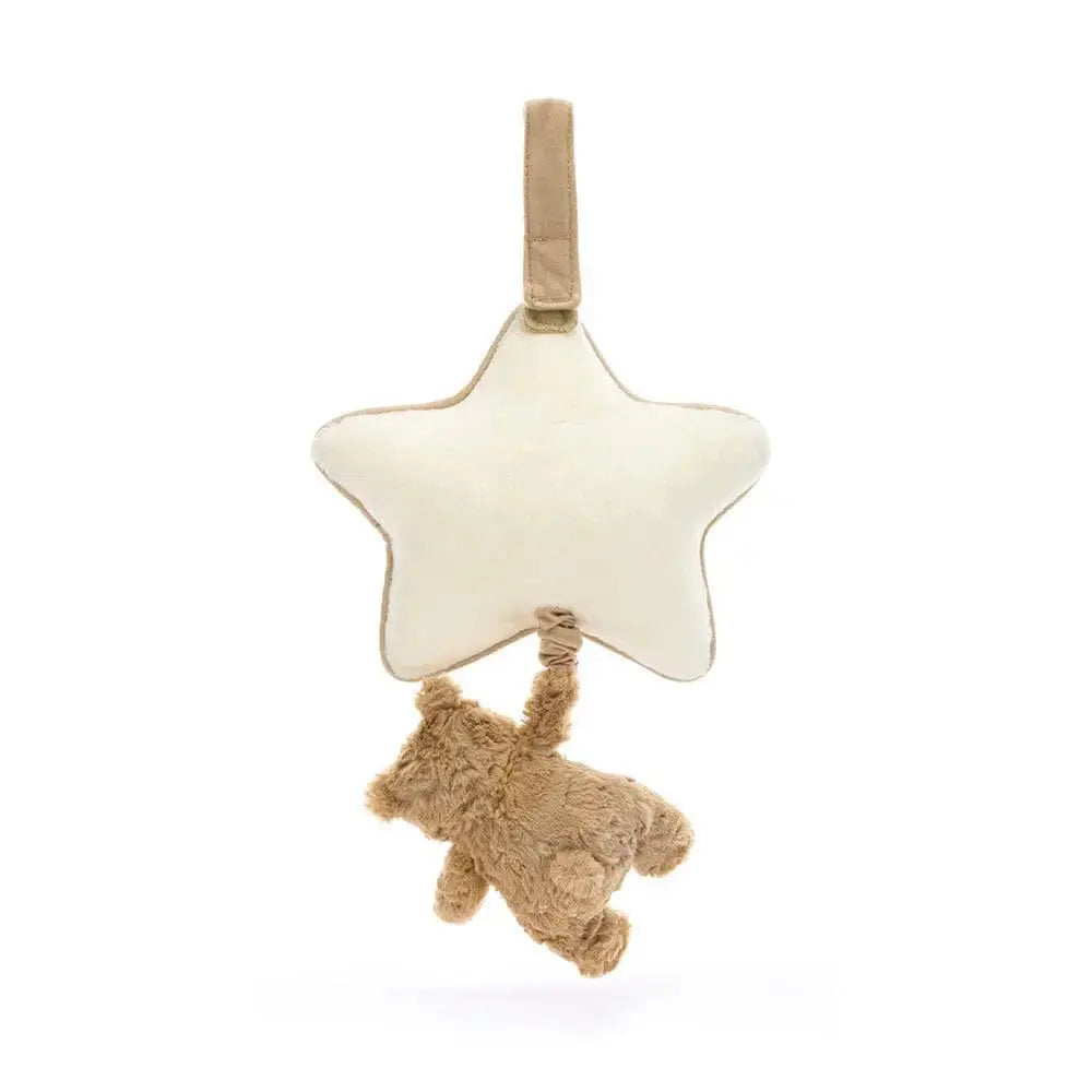 Jellycat Bartholomew Bear Musical Pull – Soothing Nursery Toy Jellycat Ziya Blue