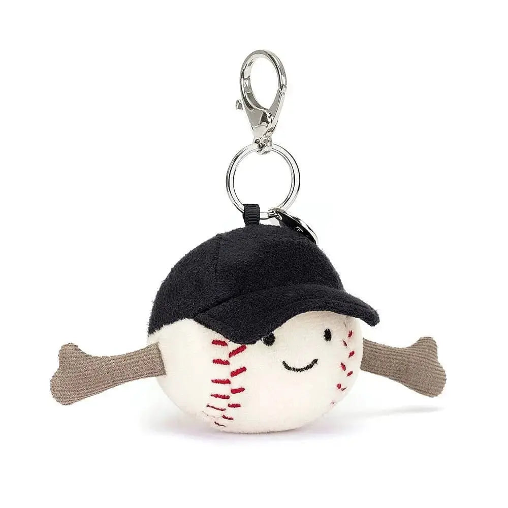 Jellycat Baseball Bag Charm Jellycat Ziya Blue
