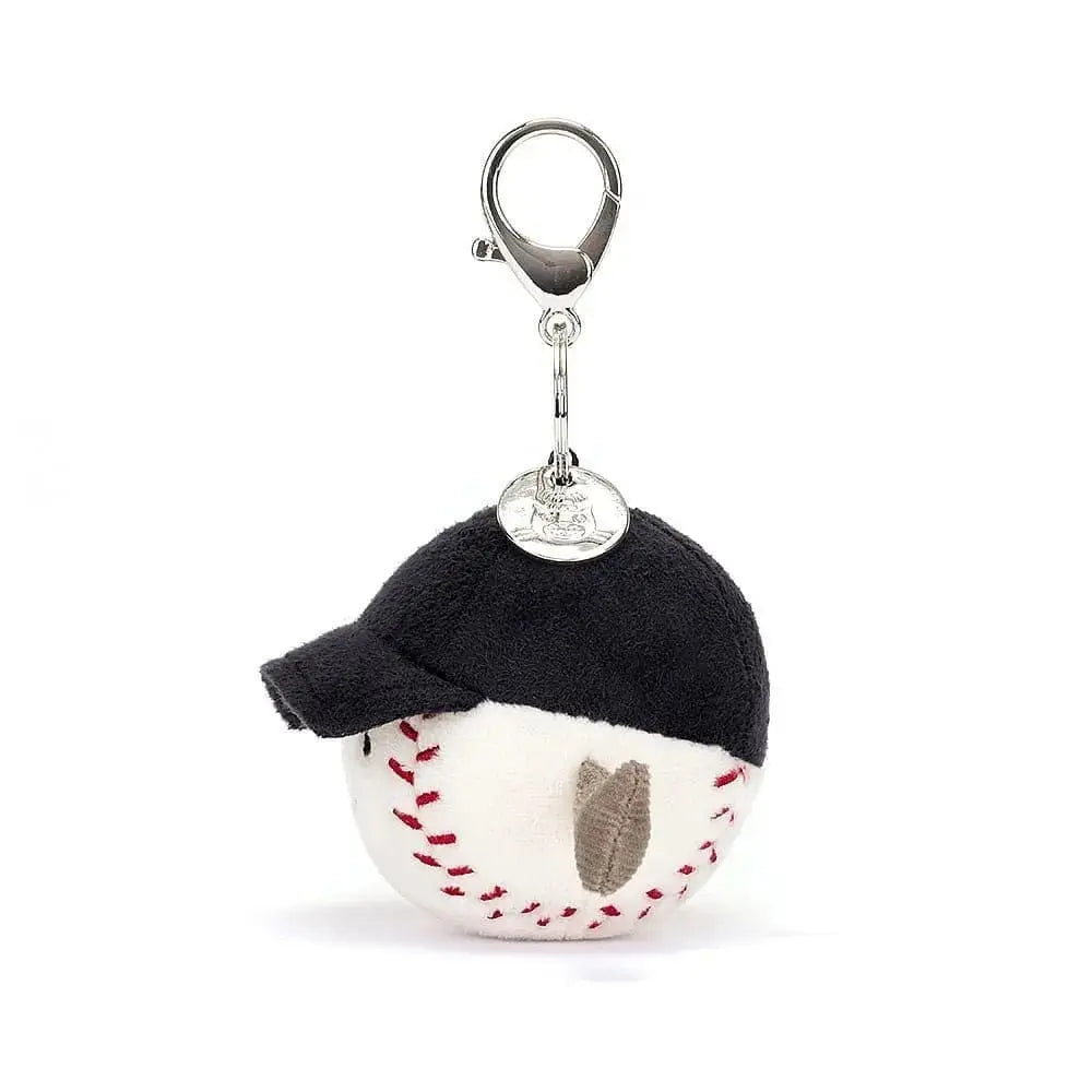 Jellycat Baseball Bag Charm Jellycat Ziya Blue