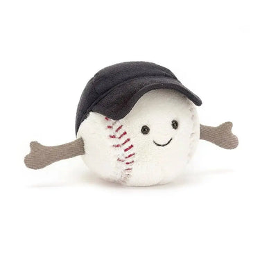 Jellycat Baseball Plush – The 4" Amuseables Soft Slugger Jellycat Ziya Blue
