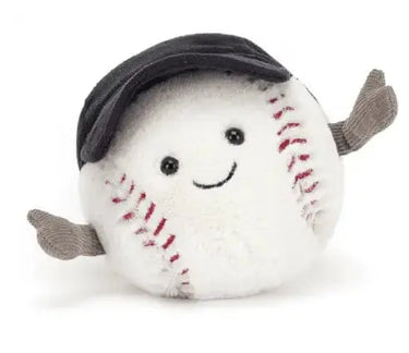Jellycat Baseball Plush – The 4" Amuseables Soft Slugger Jellycat Ziya Blue
