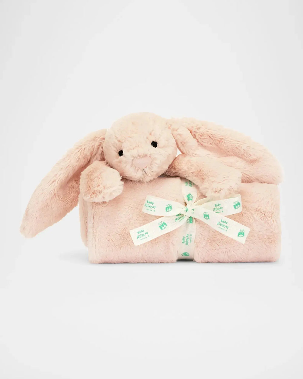 Jellycat Bashful Blush Bunny Blankie – The 22" Peach-Pink Soother Jellycat Ziya Blue