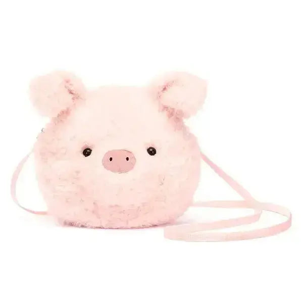 Jellycat Little Pig Bag – The 7" Snout-Forward Crossbody Jellycat Ziya Blue
