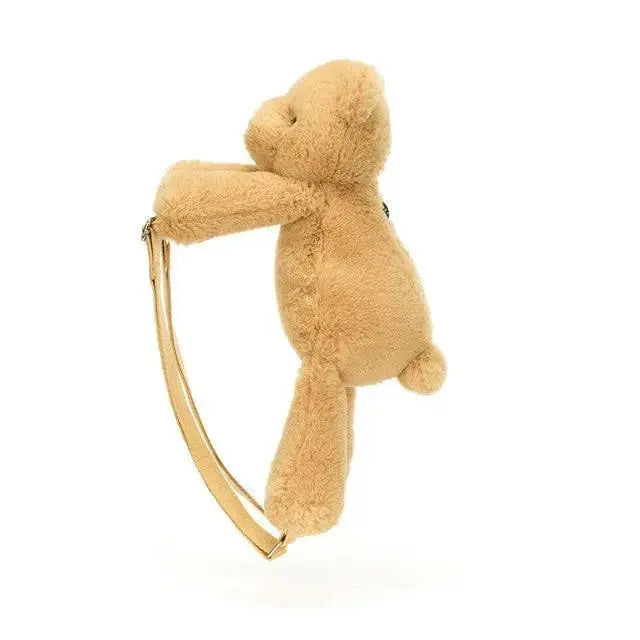 Jellycat Smudge Bear Backpack – The 17" Honey-Hued Hug Jellycat Ziya Blue
