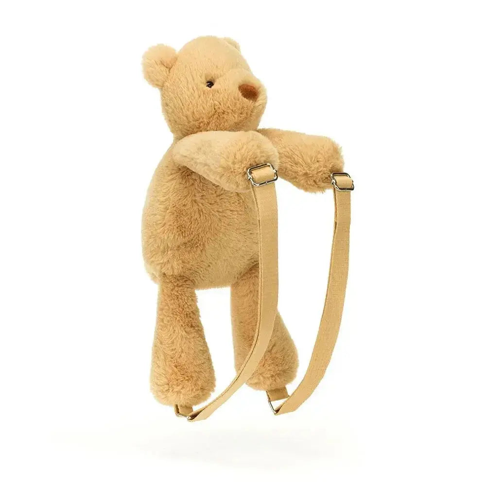 Jellycat Smudge Bear Backpack – The 17" Honey-Hued Hug Jellycat Ziya Blue