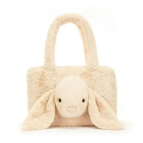 Jellycat Smudge Rabbit Tote Bag: The Floppy-Eared Shopper - Ziya Blue