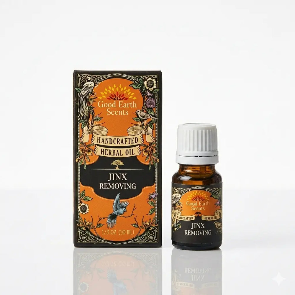 Jinx Removing Herbal Oil | 10ml Cleansing Ritual Blend  Ziya Blue
