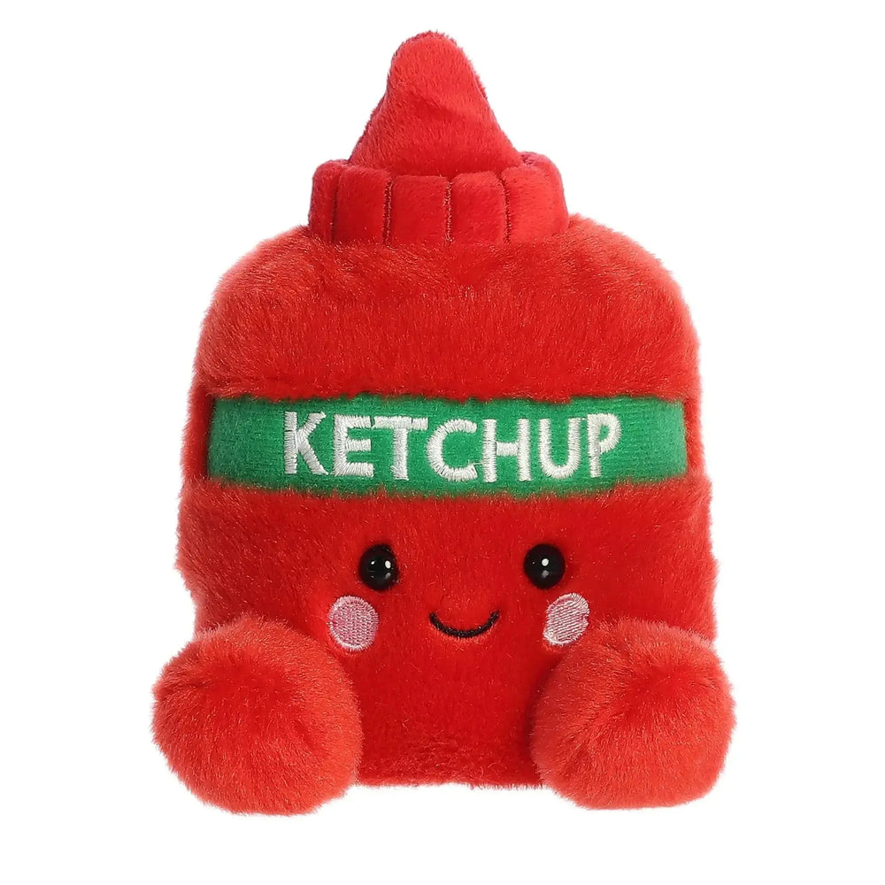 Ketchup Bottle Plush Toy | Tommy Ketchup Palm Pal Aurora Ziya Blue
