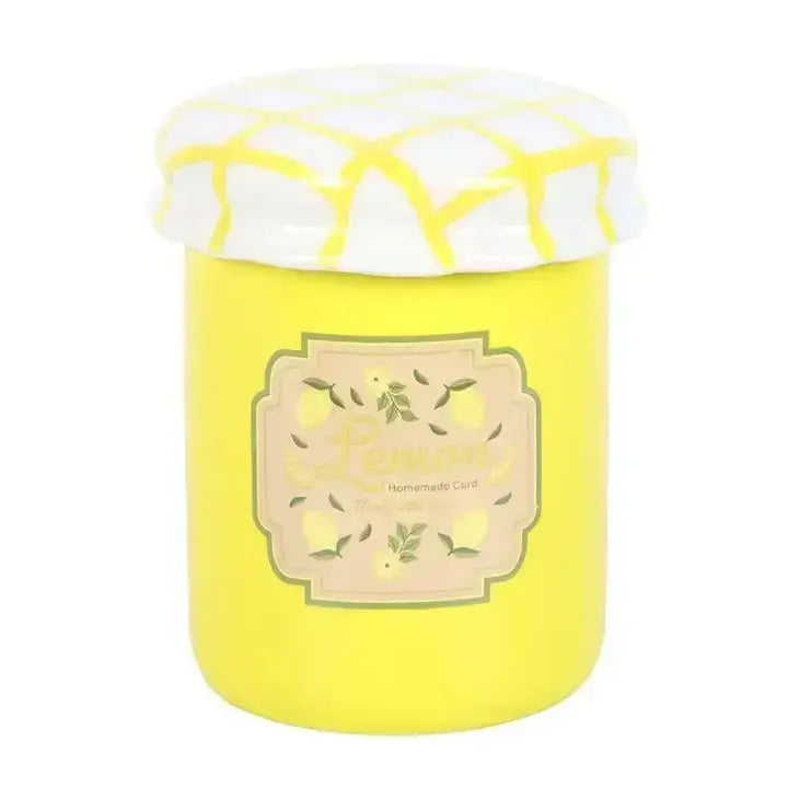 Lemon Curd Jar Oil Burner | Vintage Jam Jar Wax Warmer Something Different Ziya Blue