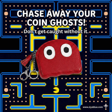 Little Ghost Coin Purse | Waterproof Cartoon Wallet Ziya Blue Ziya Blue