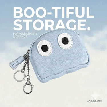 Little Ghost Coin Purse | Waterproof Cartoon Wallet Ziya Blue Ziya Blue