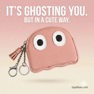 Little Ghost Coin Purse | Waterproof Cartoon Wallet Ziya Blue Ziya Blue