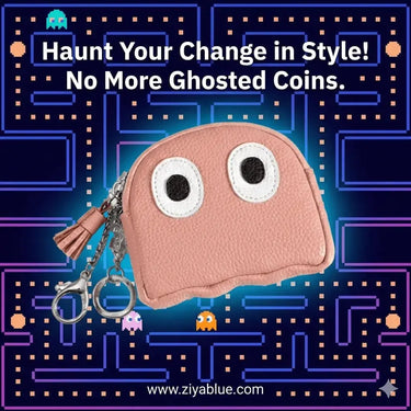 Little Ghost Coin Purse | Waterproof Cartoon Wallet Ziya Blue Ziya Blue