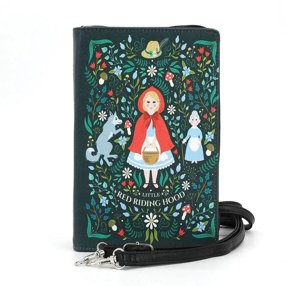 Little Red Riding Hood Book Clutch – Fairytale Purse COMECO INC Ziya Blue