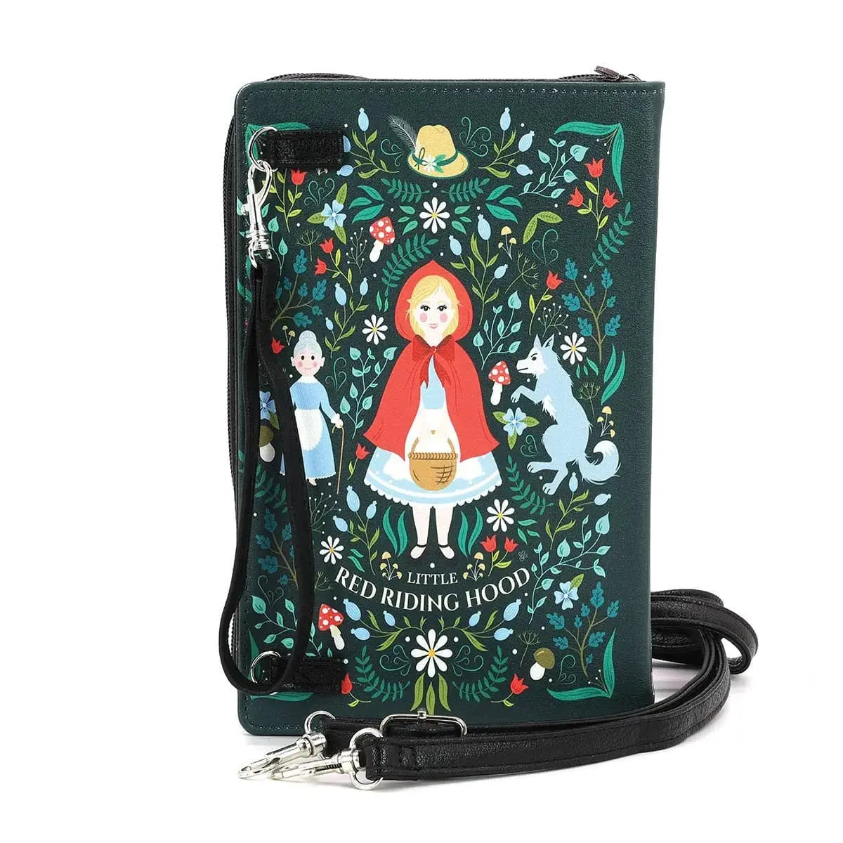 Little Red Riding Hood Book Clutch – Fairytale Purse COMECO INC Ziya Blue