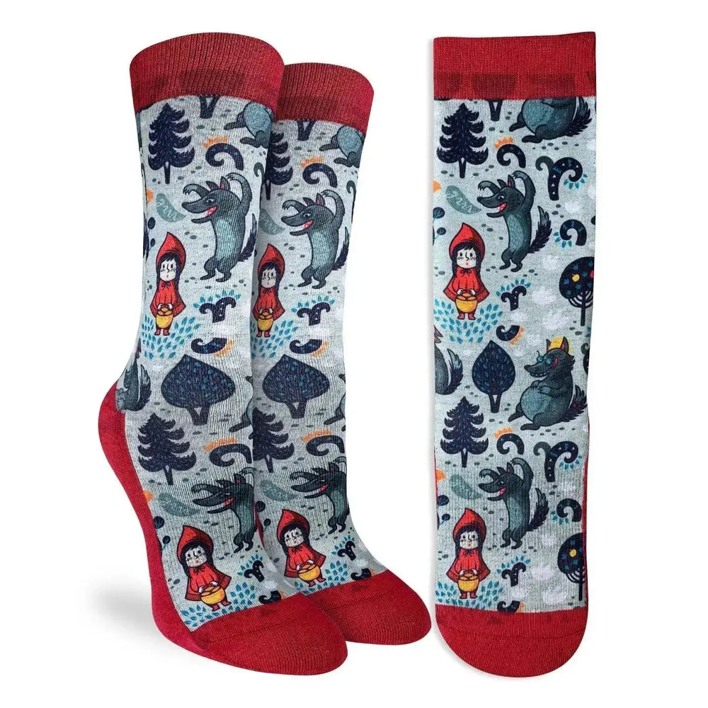 Little Red Riding Hood Socks: A Fable-ous Gift Good Luck Sock Ziya Blue