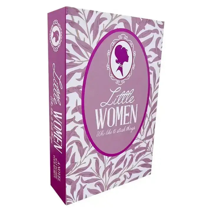 Little Women Who Stash Things Book Safe Streamline Ziya Blue