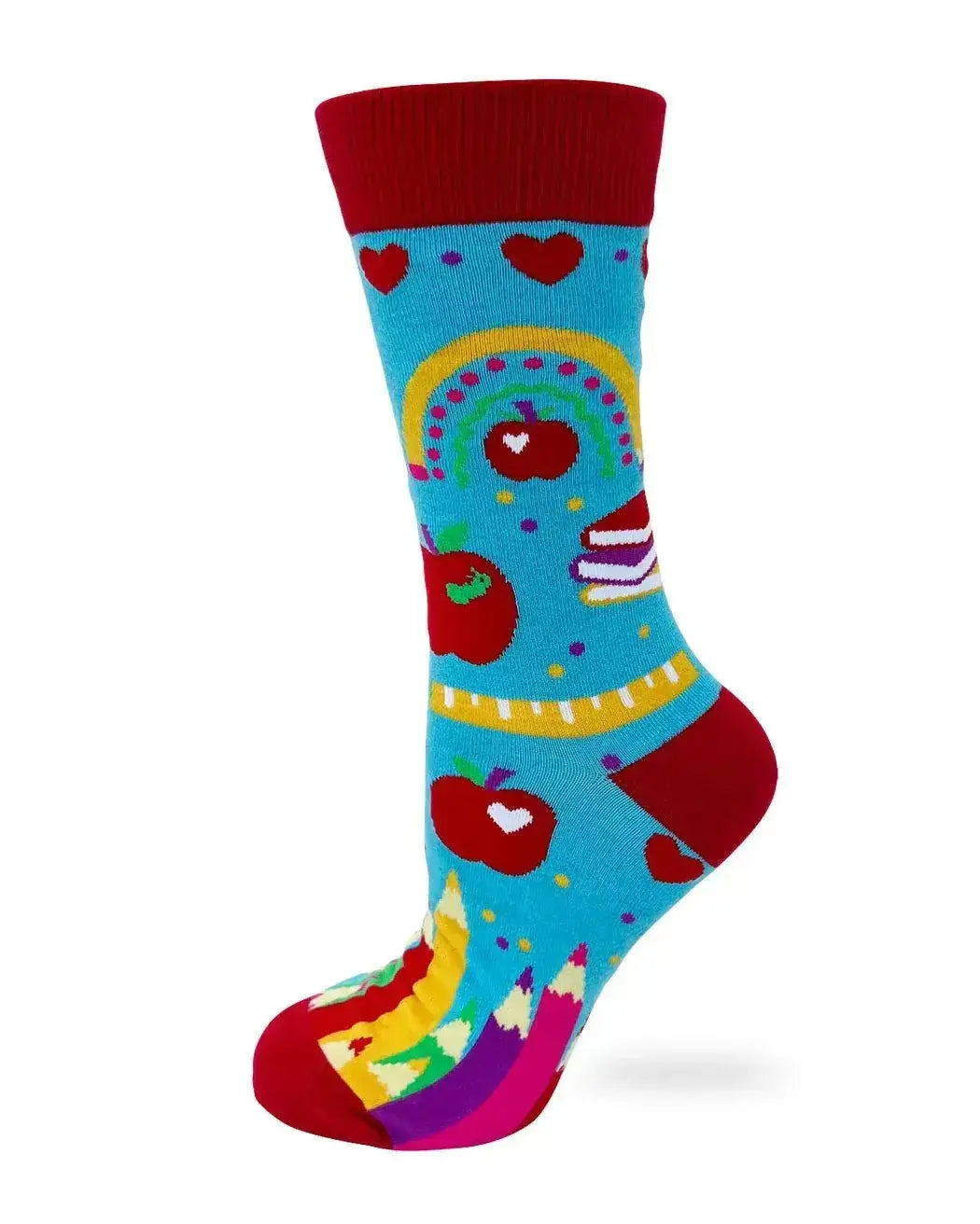 Living the High Life: Teacher Money and Fame Socks Fabdaz Ziya Blue