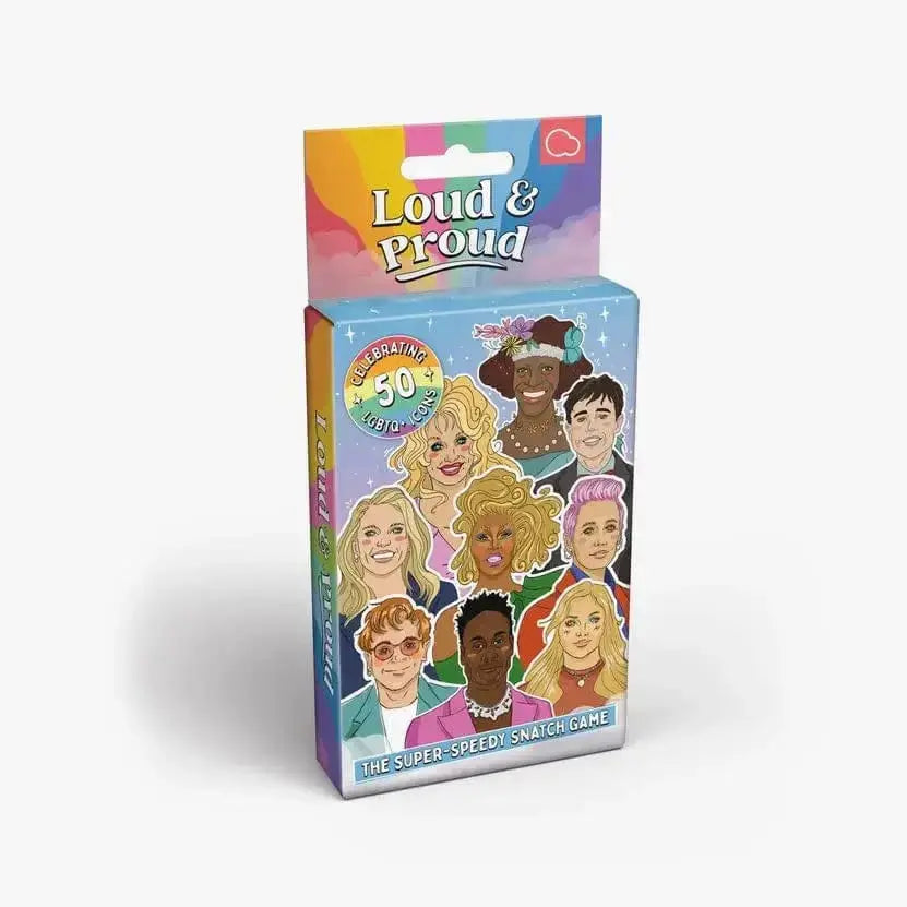 Loud & Proud Card Game - Iconic Icons Edition Bubblegum Stuff Ziya Blue