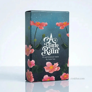 MINI A Little Rain Oracle Deck: Stormy Soul Divination  Ziya Blue