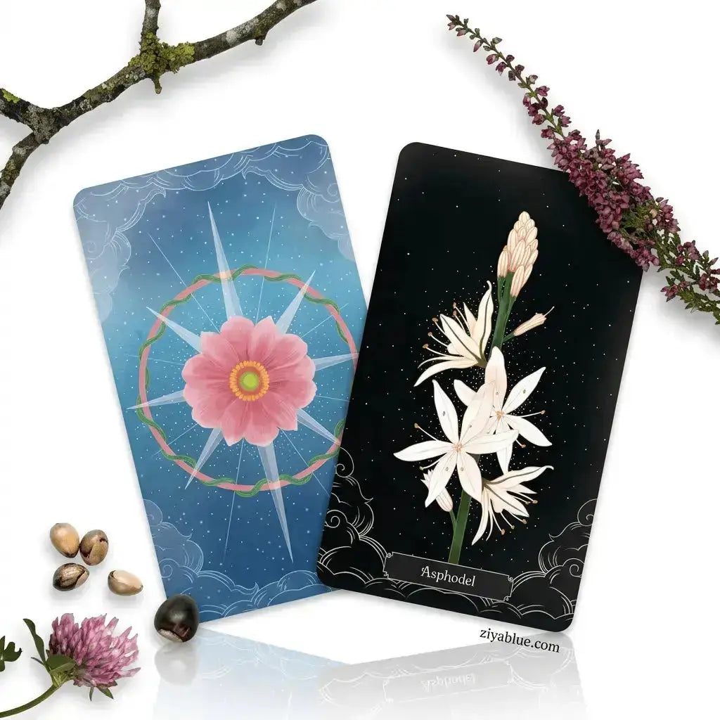 MINI A Little Rain Oracle Deck: Stormy Soul Divination  Ziya Blue