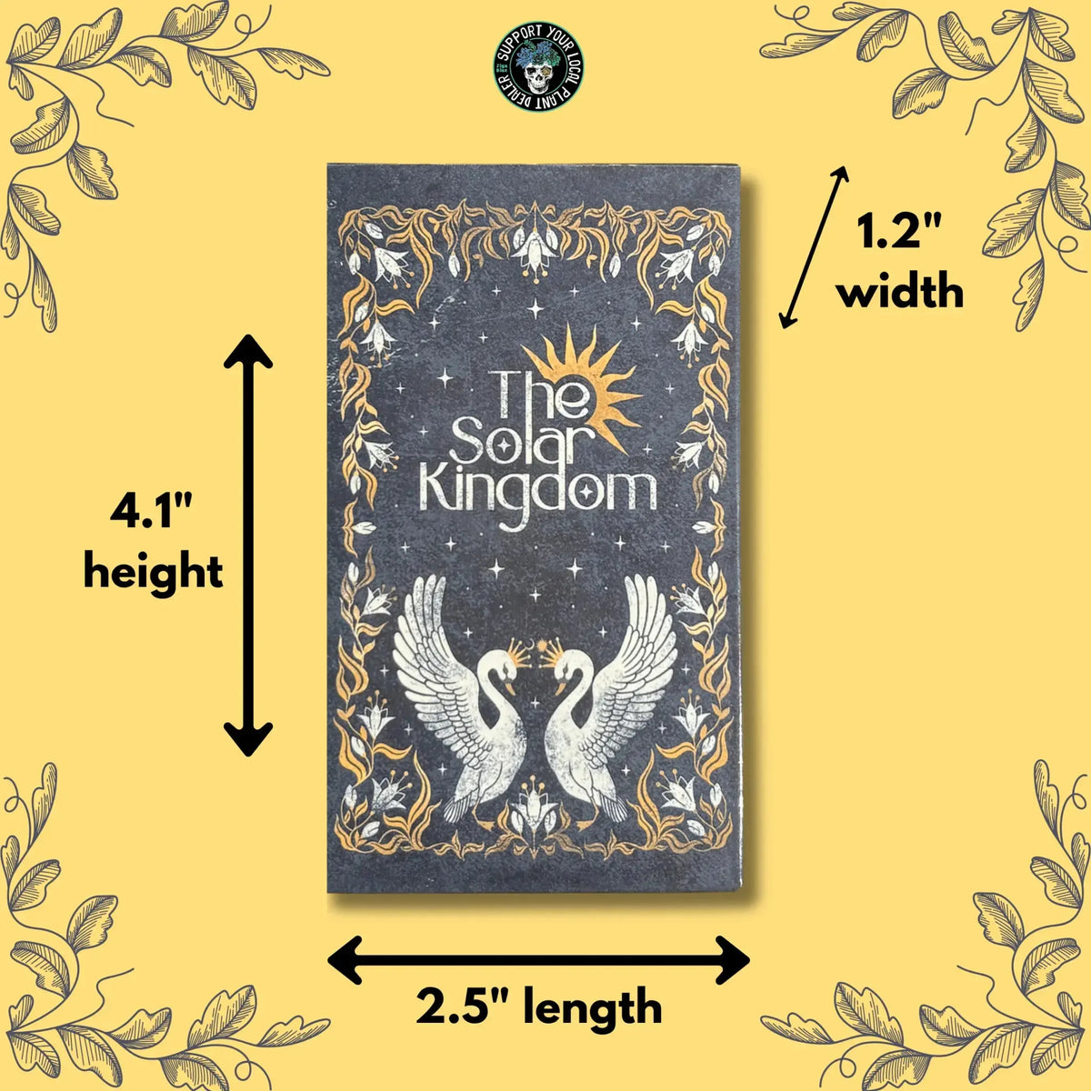 MINI Solar Kingdom Tarot 78-Card: Pocket-Sized Illumination  Ziya Blue