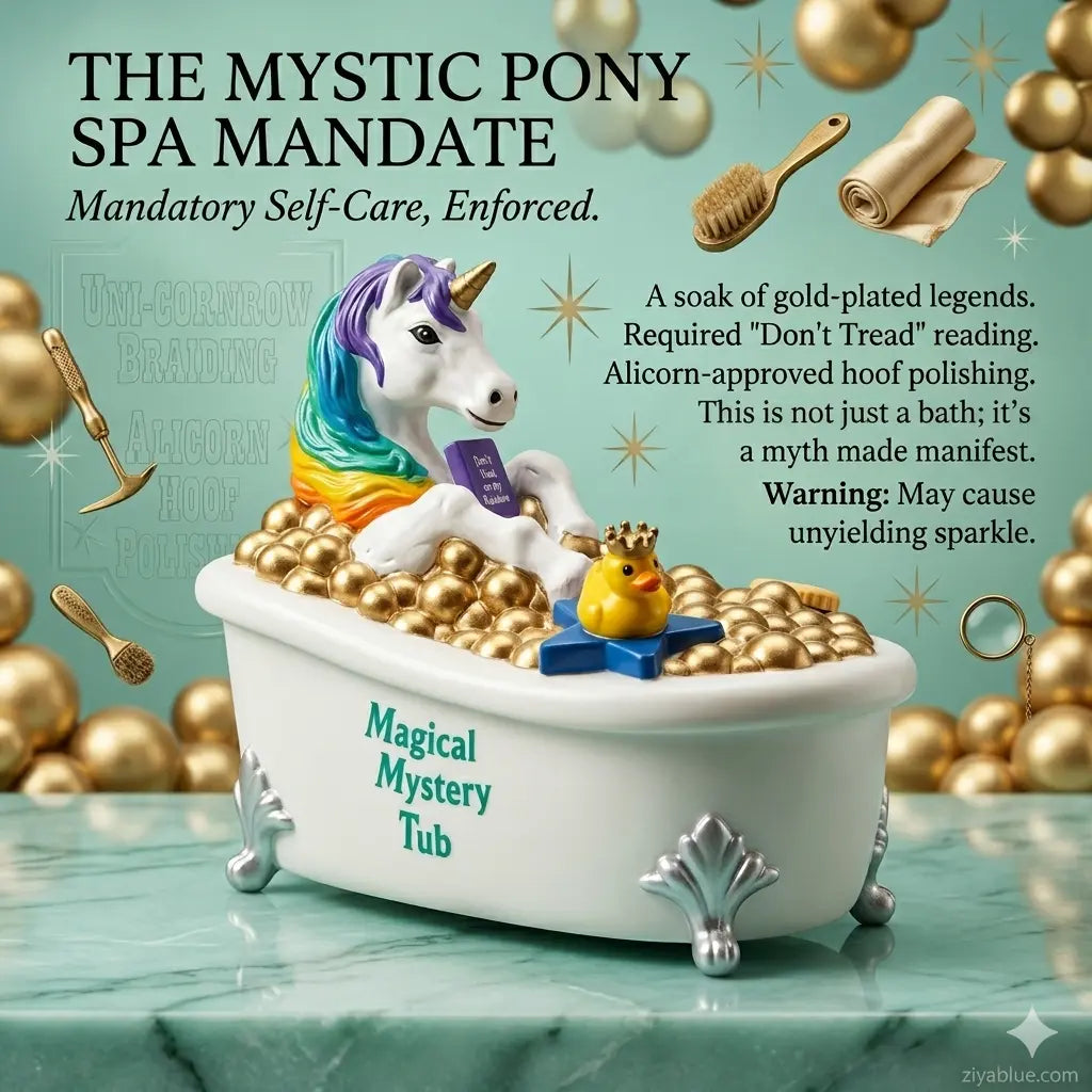 Magical Mystery Tub - Take a Bath on the Wild Side!  Ziya Blue
