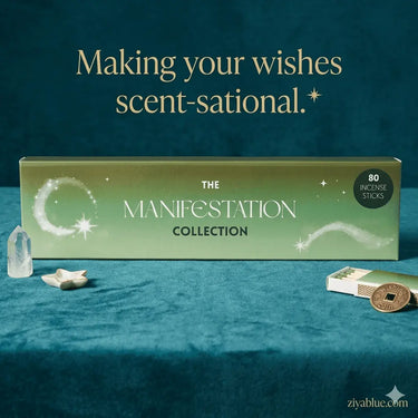 Manifestation Incense Sticks: Positive Aromatherapy Something Different Ziya Blue