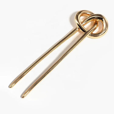 Metal Twist Hair Pin – The Minimalist Updo Secret Ziya Blue Ziya Blue