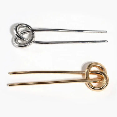 Metal Twist Hair Pin – The Minimalist Updo Secret Ziya Blue Ziya Blue