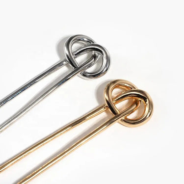 Metal Twist Hair Pin – The Minimalist Updo Secret Ziya Blue Ziya Blue