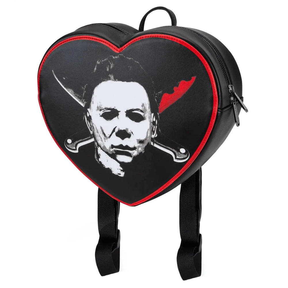 Michael Myers Heart Backpack | Glow-in-the-Dark Slasher Bag  Ziya Blue