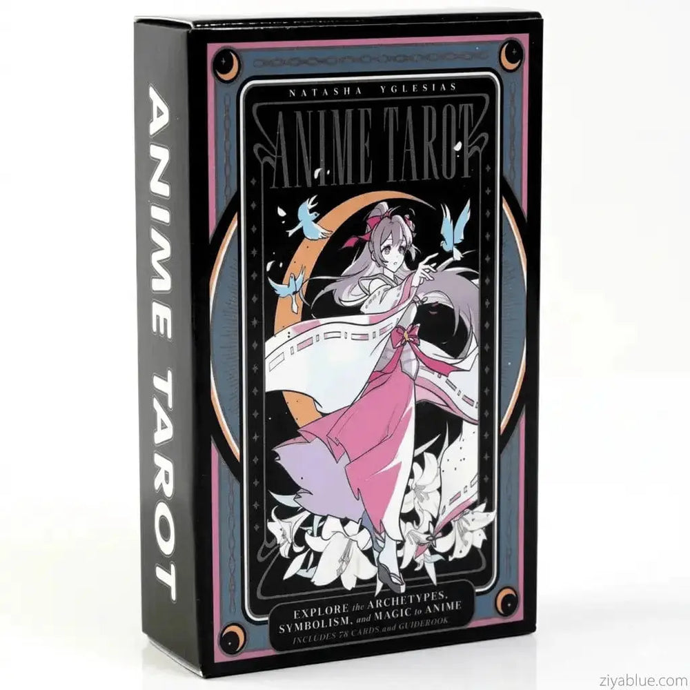 Mini Anime Tarot Deck: Epic 78-Card Adventure Ziya Blue Ziya Blue