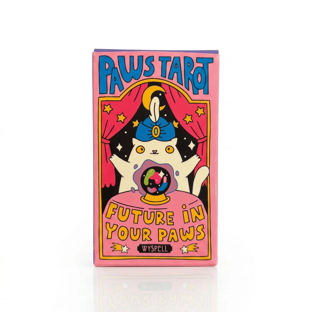 Mini Cat Tarot Deck | Paws 78-Card Set  Ziya Blue