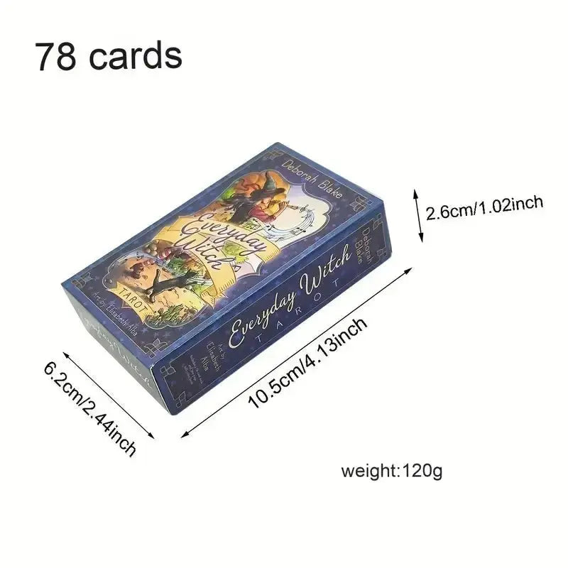 Mini Everyday Witch Tarot Deck | 78 Cards Ziya Blue Ziya Blue