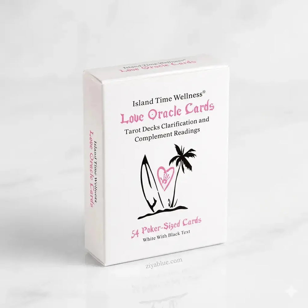 Mini Love Oracle Cards: Island Time Wellness Ziya Blue Ziya Blue