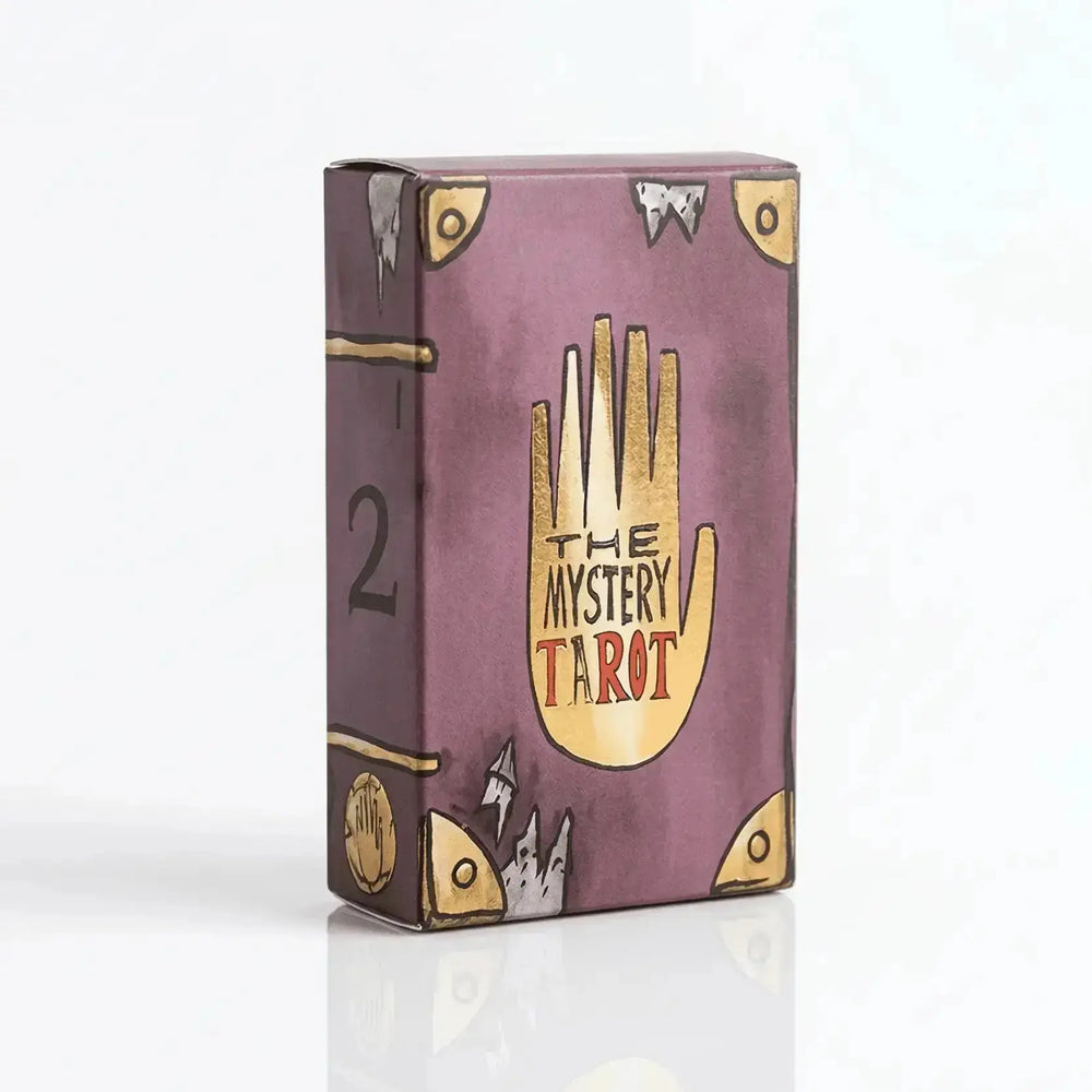 Mini Mystery Tarot Deck | Supernatural Journal Edition  Ziya Blue