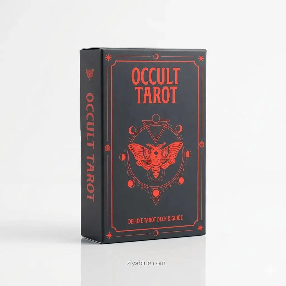 Mini Occult Tarot Deck: Infernal Wisdom Ziya Blue Ziya Blue
