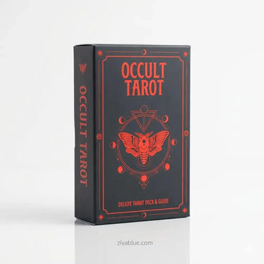 Mini Occult Tarot Deck: Infernal Wisdom Ziya Blue Ziya Blue