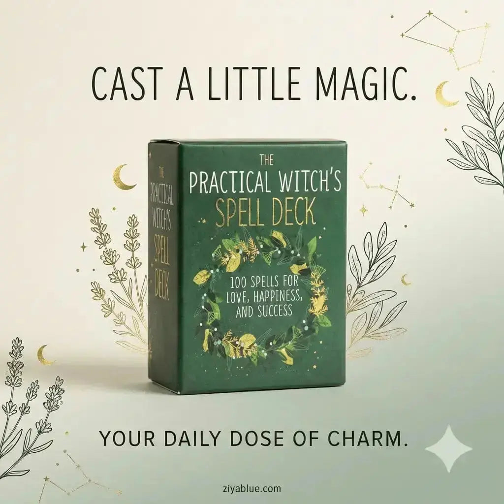 Mini Practical Witch Spell Deck: 100-Card Edition Ziya Blue Ziya Blue