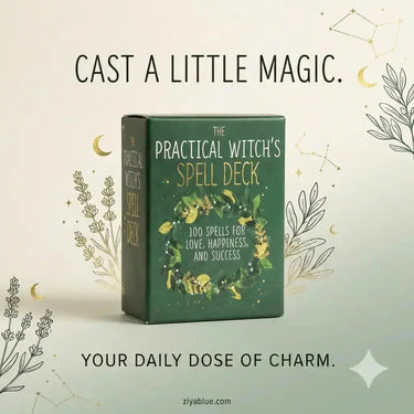 Mini Practical Witch Spell Deck: 100-Card Edition Ziya Blue Ziya Blue