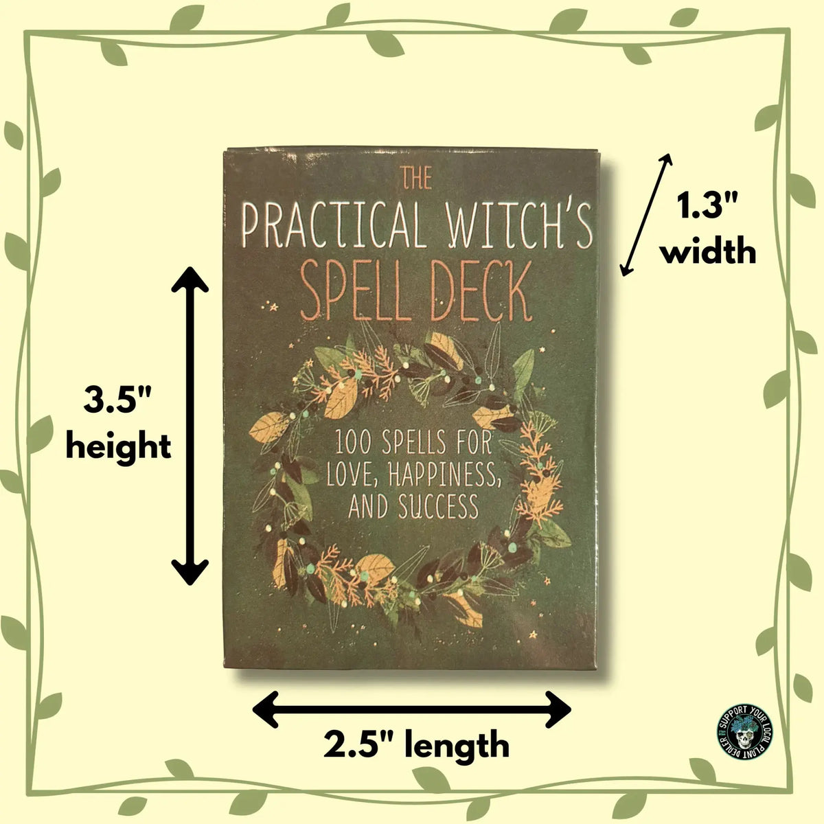 Mini Practical Witch Spell Deck: 100-Card Edition  Ziya Blue