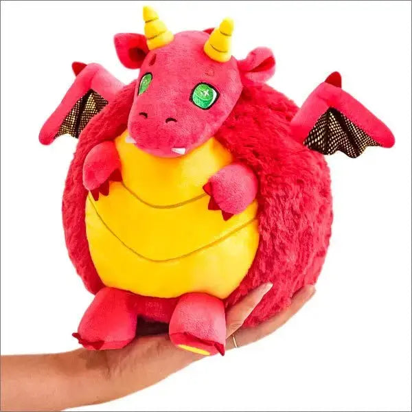 Mini Red Dragon Plush: The 8" Super-Squishy Toy Squishables Ziya Blue