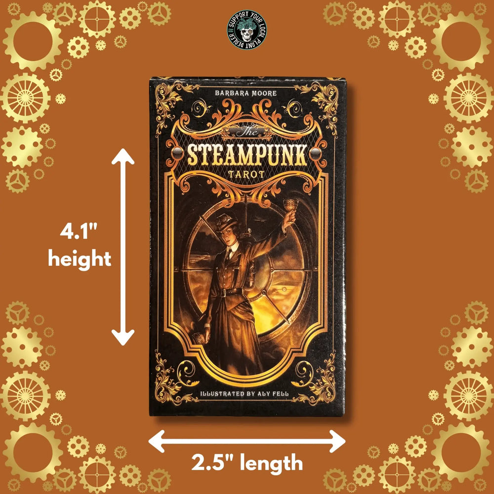 Mini Steampunk Tarot Deck | 78 Cards Ziya Blue Ziya Blue